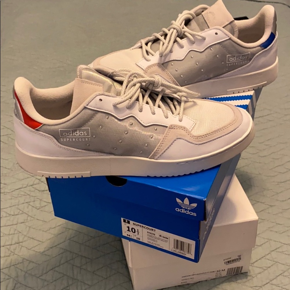 Adidas Men’s SuperCourt Shoes Size 10.5
